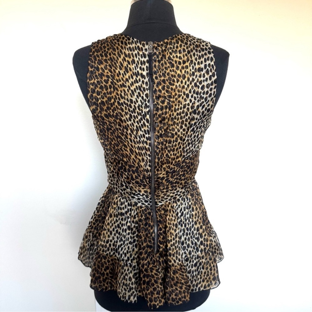 Dolce & Gabbana Silk Animal Print Top - Picture 5 of 12